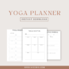 Yoga Planner