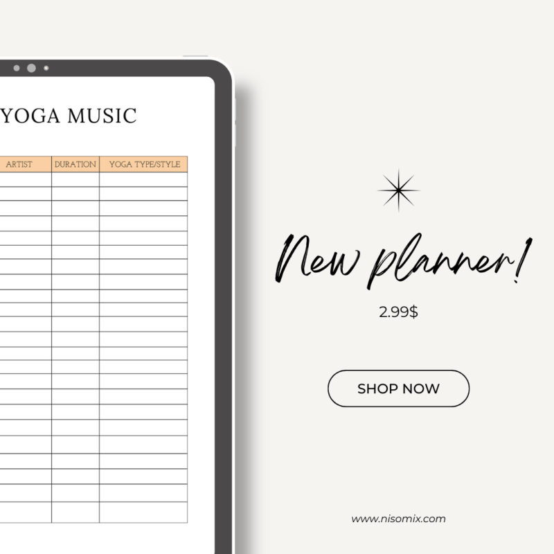 Yoga Planner